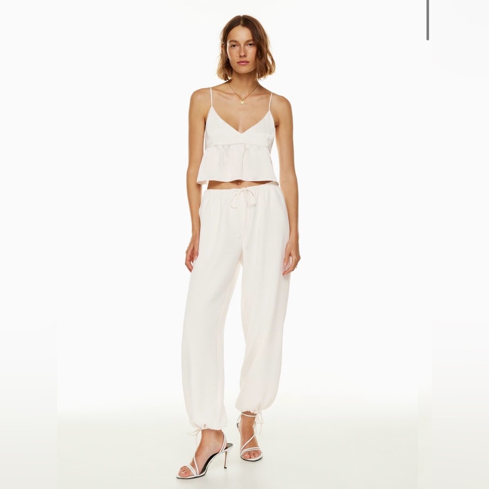 Aritzia Wilfred Marne Pant —Light Birch